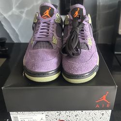 Jordan 4 Canyon Purple Size 10.5