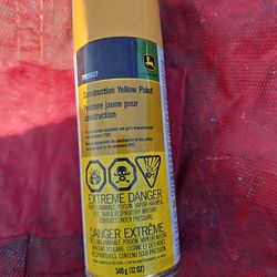 John deere construction yellow paint
