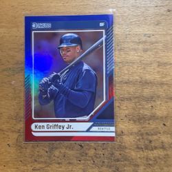 2024 DONRUSS KEN GRIFFEY JR FOIL CARD