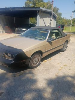 1992 LeBaron classic convertible 92,000 actual miles