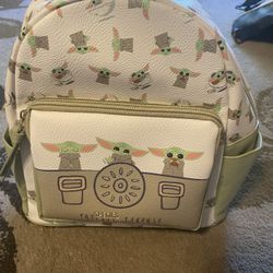Grogu Star Wars Handbag With Wallet