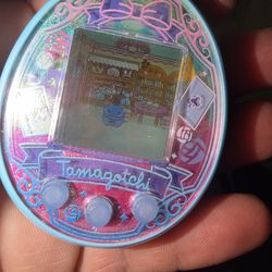 Tamagotchi in wonder garden turquoise