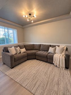 Macy’s Brown Sectional