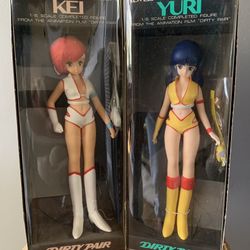 KEI & YURI DIRTY PAIR LOVELY GALS COLLECTION ANIME 1/6 ACTION FIGURES