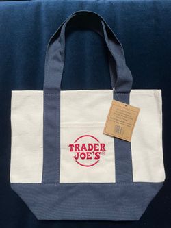 Blue Mini Trader Joe’s Tote