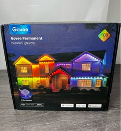 Govee Permanent Outdoor Lights Pro, 100ft with 60 RGBIC LED Lights for Daily and