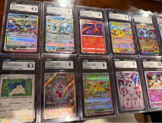 15 Pokemon Slab Lot (CGC)