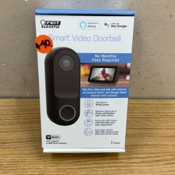 FEIT ELECTRIC SMART VIDEO DOORBELL WIRED POWER.