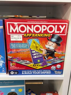 Monopoly App Banking Board Game by Hasbro