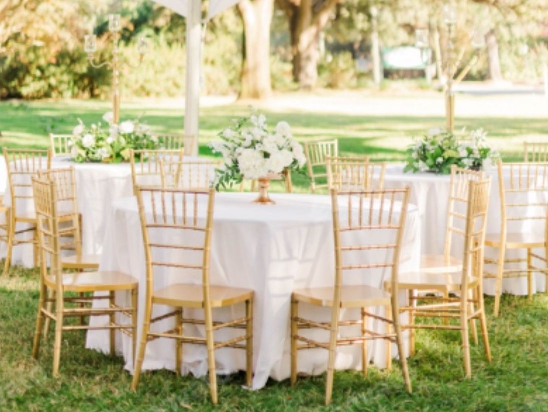 Tables Chairs and Tents