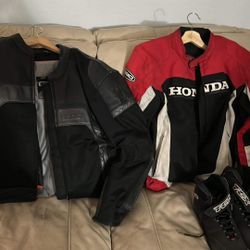 Motorcycles Jackets And Boots 