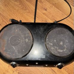 Electric Cooktop, Grill, & Tv Tray table