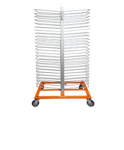 Paintline door drying rack