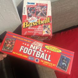 Baseball Football Cards