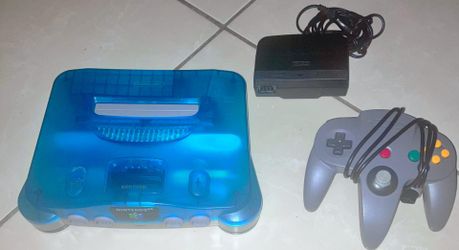 Ice Blue Nintendo 64