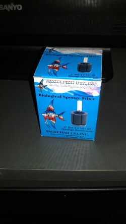 Sponge Filter For Aquariums, perfect if your breeding fish...