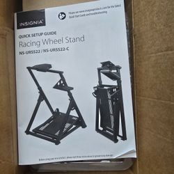 Insignia Racing Wheel And Pedal Stand Optional Shifter Mount