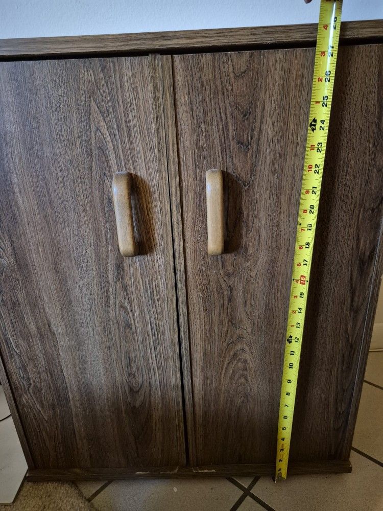 Quick Sale! Mid-Century Style Wood-Look Cabinet - Storage / Nightstand - Only $15