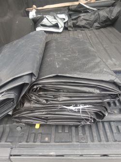 Tarps $5 (14 to 16)ft long 91/2 wide