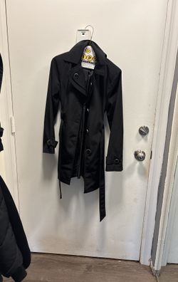 London Fog Trench raincoat W Hood