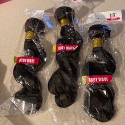 3 Packs Of 100% Human Hair Body Wave 