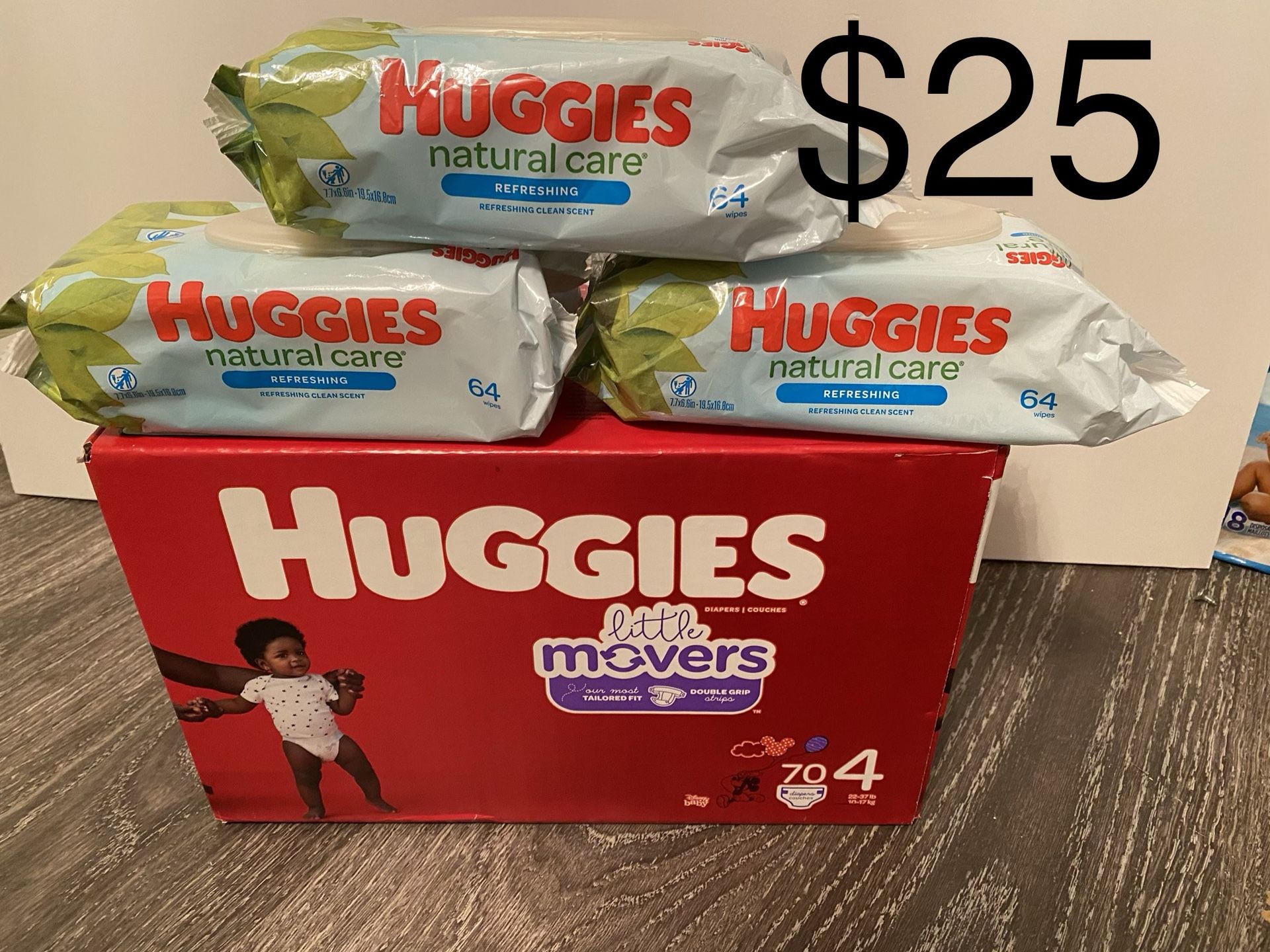 Huggies Little Movers size 4
