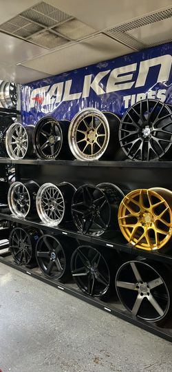 COMPACT CAR WHEELS AND TIRES $40 DOWN