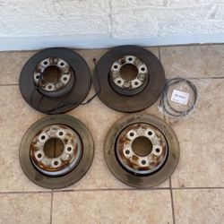 Used Rotors For BMW 2017 330I 1 Sensor Included 