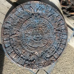 Calendario  Azteca $75.00 Each One Made Of Cement 