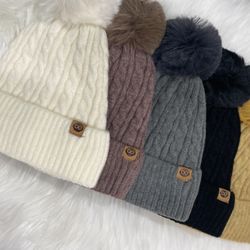 Pom Beanies