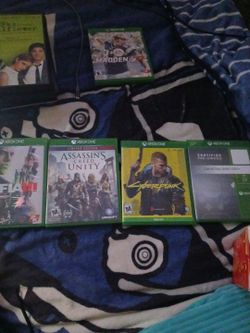 4 xbox one game discs