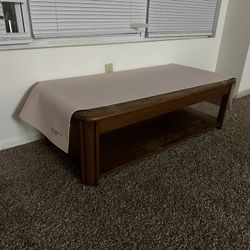 Wooden Rectangle Coffee Table