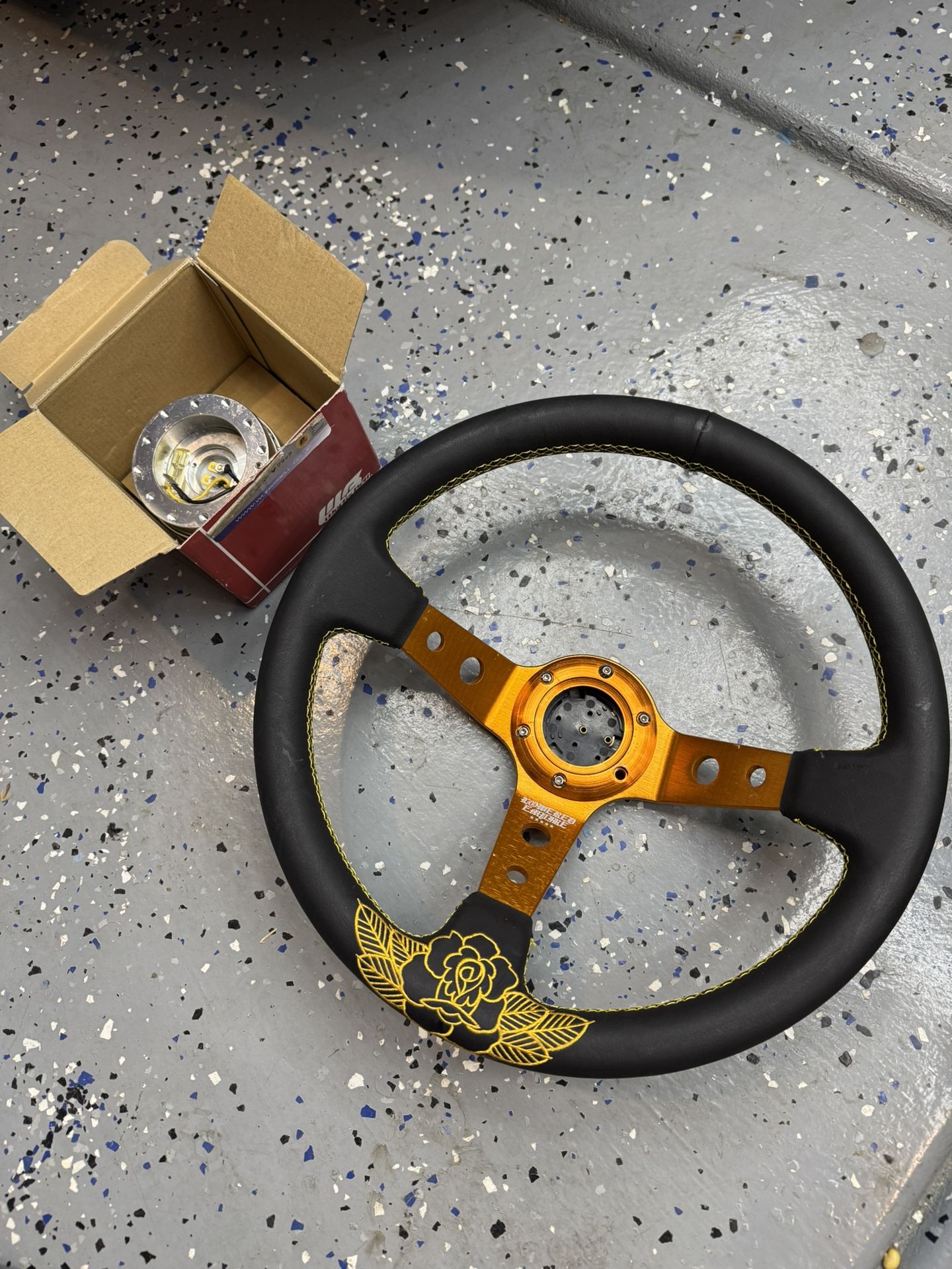 Quick Release Steering Wheel