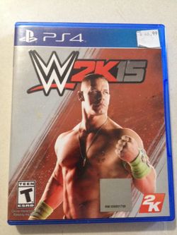 WWE 2k15 for PS4 Playstation 4