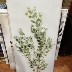 Eucalyptus art (about 20” x 40”)