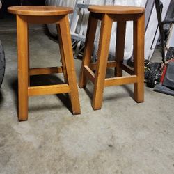 Wood Stool 