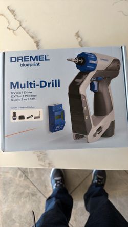 Dremel Blueprint 12V 3-in-1 Driver Multi-Drill Kit (F013DD12AA)