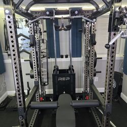 Rep Fitness ARES 1.0 Power Rack Home Gym