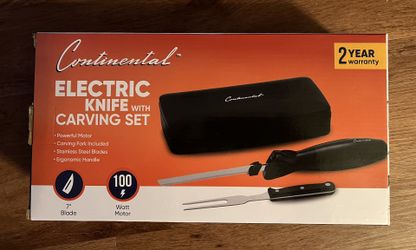 Electric Knife Carving Set