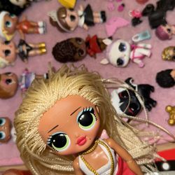 LOL Surprise Bundle - OMG Swag Doll + Lot Of LOL Dolls/Pets/Little Sis - LOL SWAG Doll +