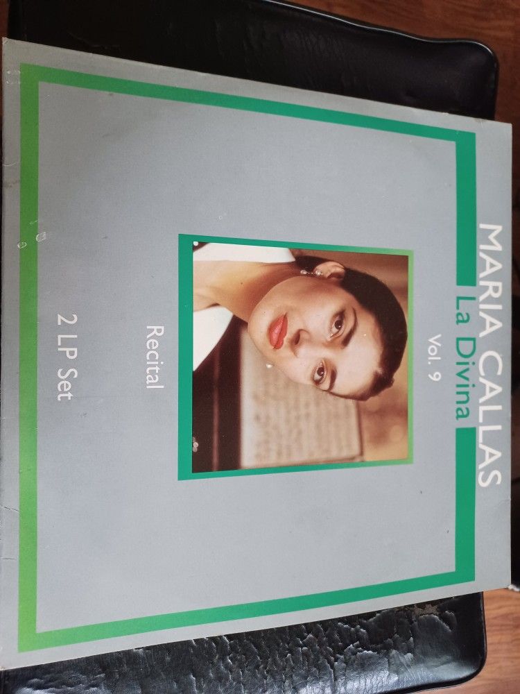 MARIA CALLAS MONO VINYL ALBUMS AND SONY FULLY AUTOMATIC TURNTABLE $200 FINAL PRICE SAME DAY SHIPPING