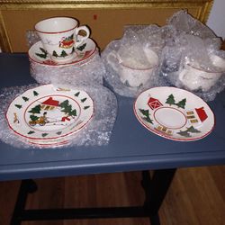 Vintage Christmas Village - Mason's