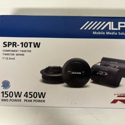 Alpine Component Tweeters