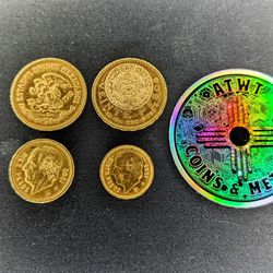 Mexican Gold Pesos 