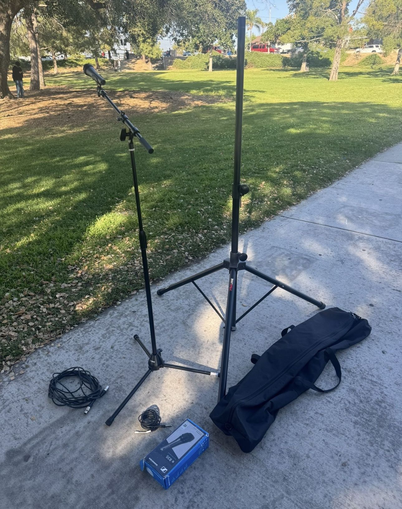 Microphone And Mic Stand