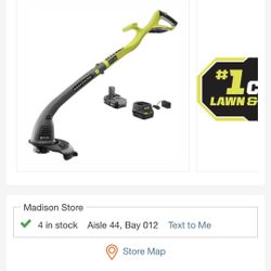 Ryobi 18v string trimmer