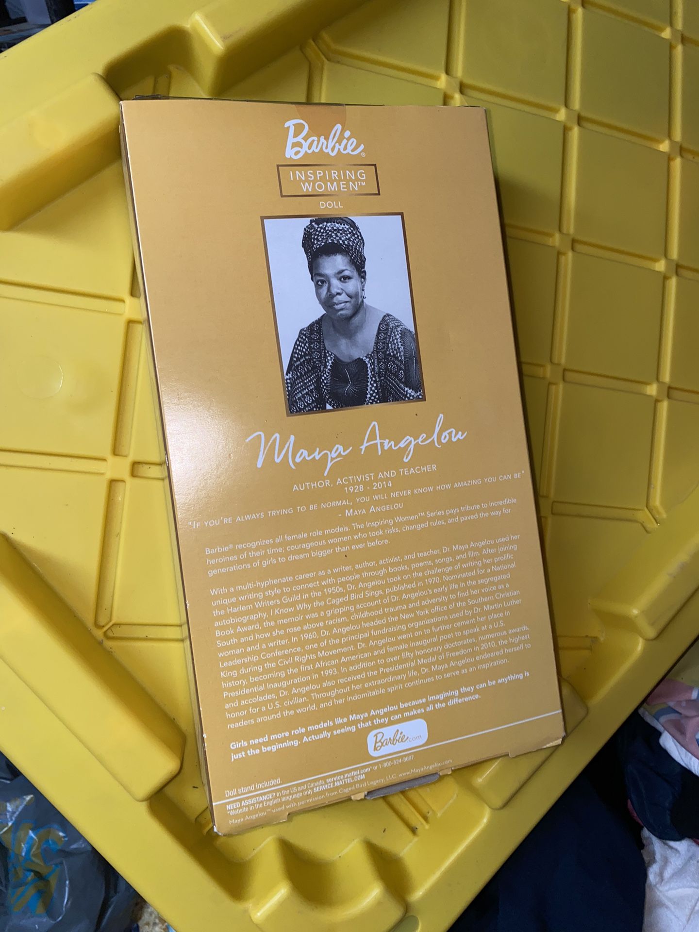 Maya Angelou Barbie
