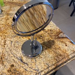 Makeup Mirror With Eiffel Tower