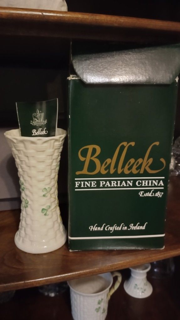 Belleek China 2 Items