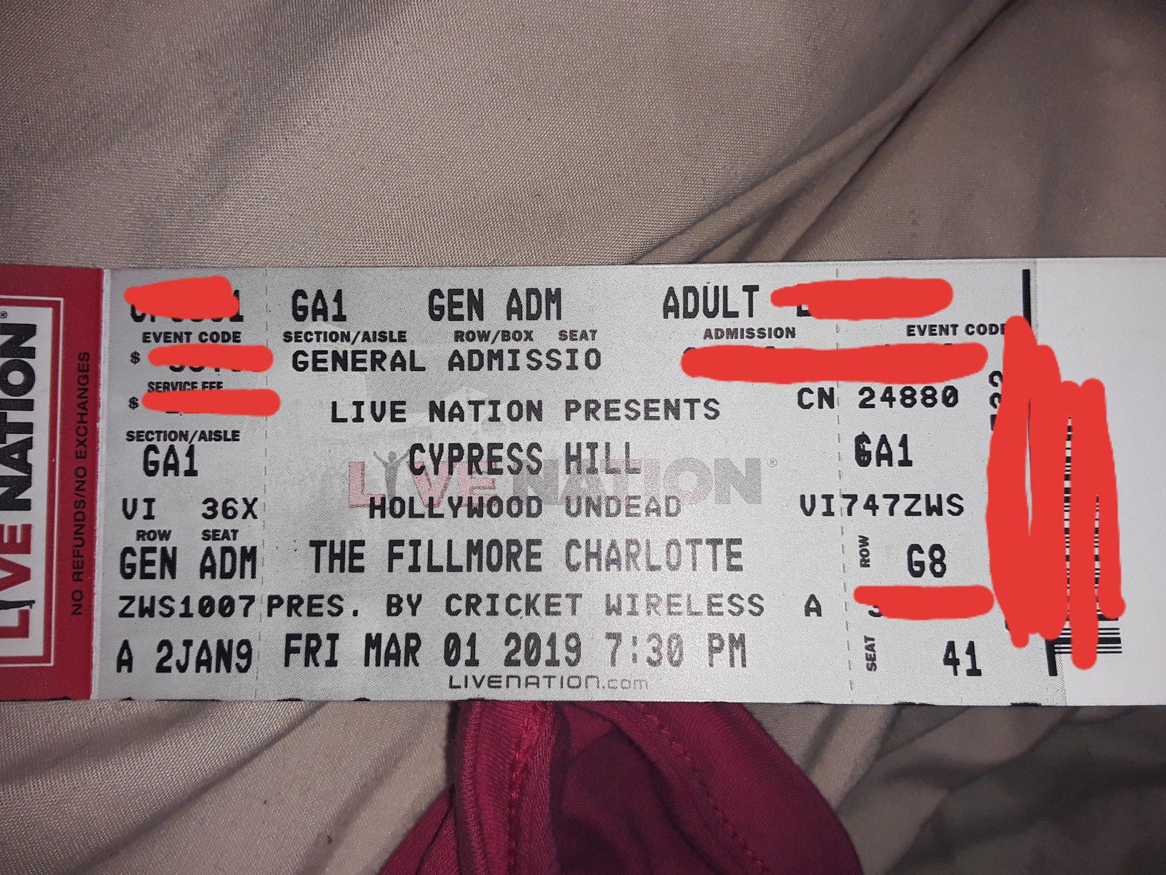 Hollywood Undead Ticket & VIP Pass